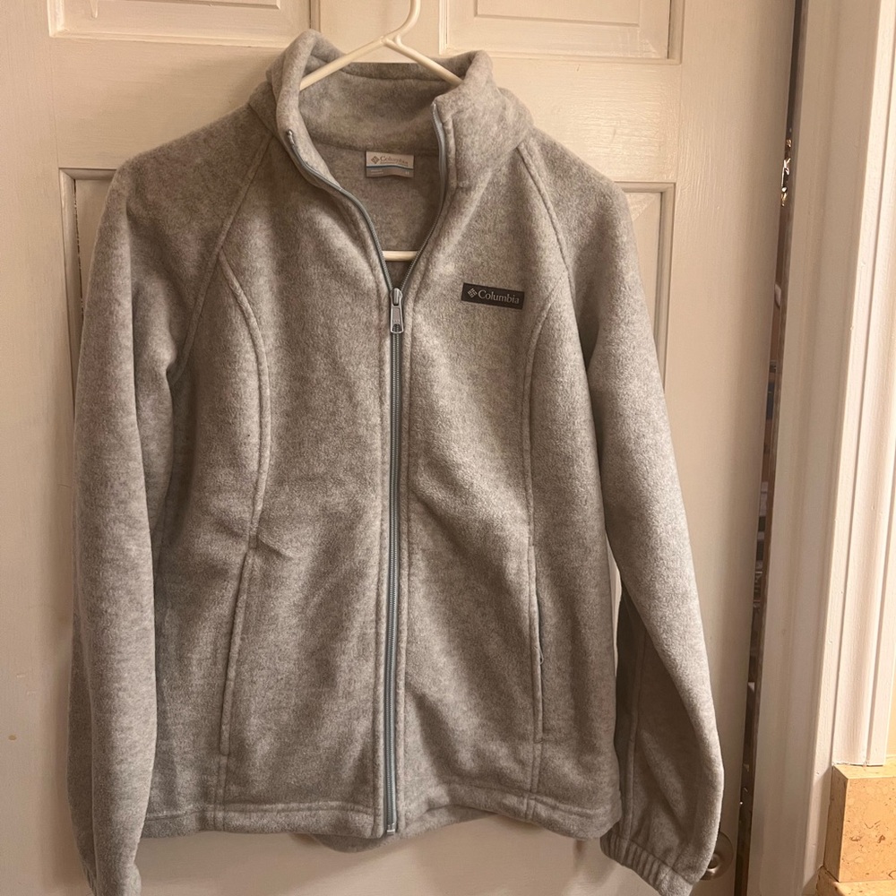 Columbia Gray Fleece Jacket